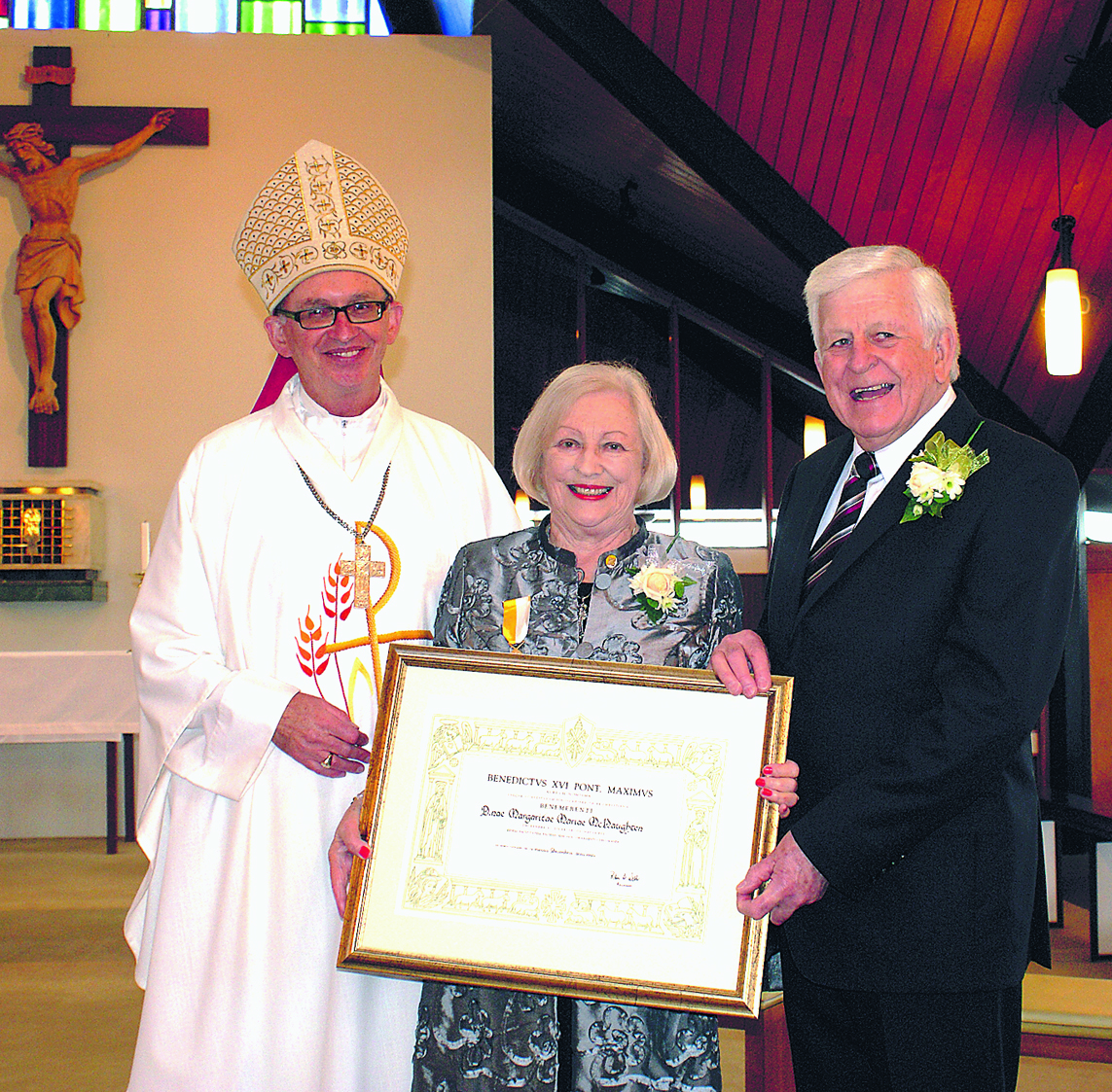 Papal award for 60 years of musical ministry
