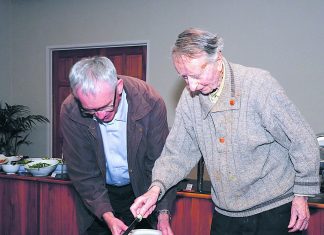 Four priests celebrate birthdays at priests’ gathering