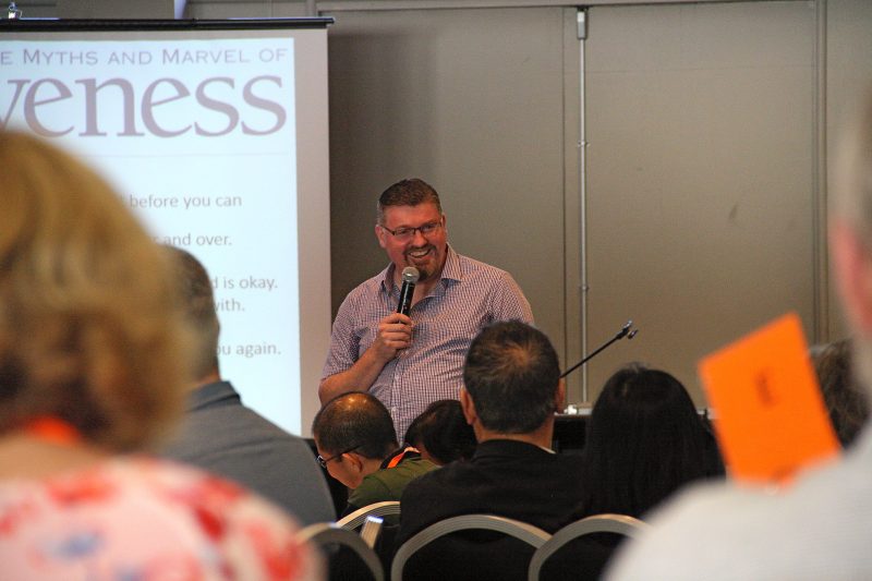 Aaron Ironside talks to marriage educators from across New Zealand about The Psychology of Forgiveness.