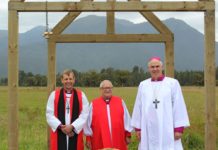 West Coast memorial to past worship site blessed