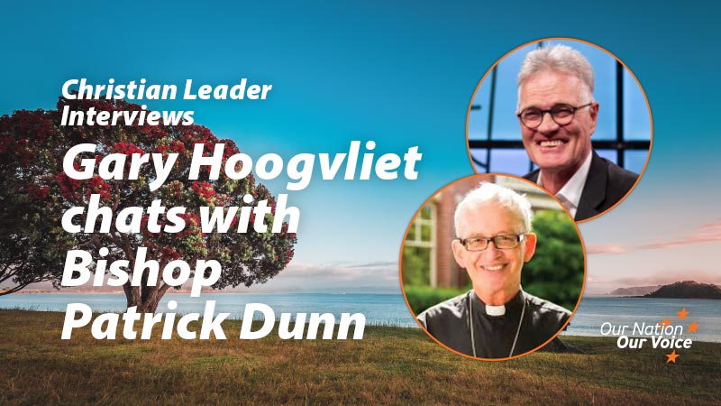 Shine TV interviews Auckland Bishop Patrick Dunn.