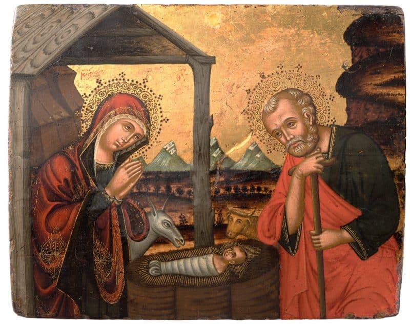 Nativity, circa 1600, Crete (Supplied)