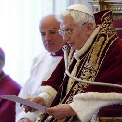 Pope Benedict XVI suffered from insomnia, exhaustion, which led to his resignation, papal biographer says