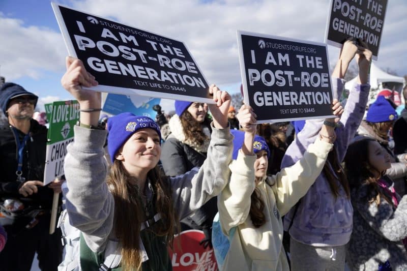 Pro-life advocates gather for the 50th annual March for Life in Washington Jan. 20, 2023. (OSV News photo/Gregory A. Shemitz)