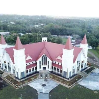 A tale of bells and more in stunning new Catholic church in Samoa