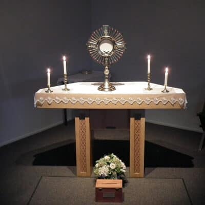 Perpetual adoration for 10 years in Chch chapel